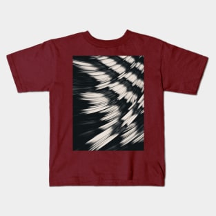 Zebra Strands. Abstract Art Kids T-Shirt